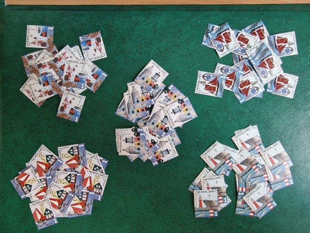 100x Tarief 1 nominaal frankeergeldig €140,-. Kleinformaat., Ophalen of Verzenden, Na 1940, Postfris