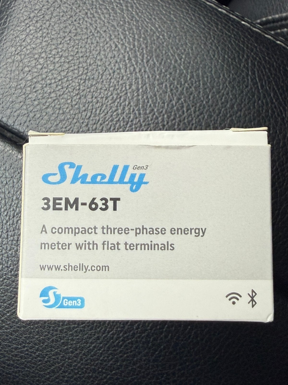 Shelly 3EM-63T Gen3 – 3-fase energiemeter – Nieuw, Ophalen of Verzenden, Zo goed als nieuw