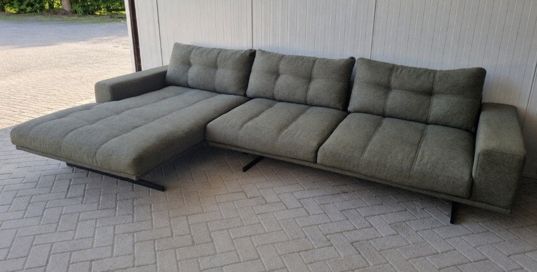 Zeer nette hoekbank, Ophalen, Zo goed als nieuw, 150 cm of meer, Vierpersoons of meer