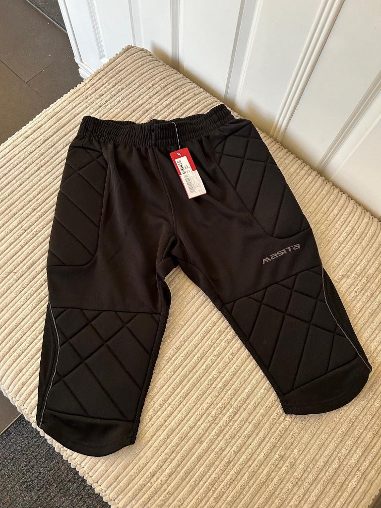 Masita Keepersshort keeper driekwarts broek maat Small NIEUW, Maat S, Ophalen of Verzenden, Nieuw, Broek