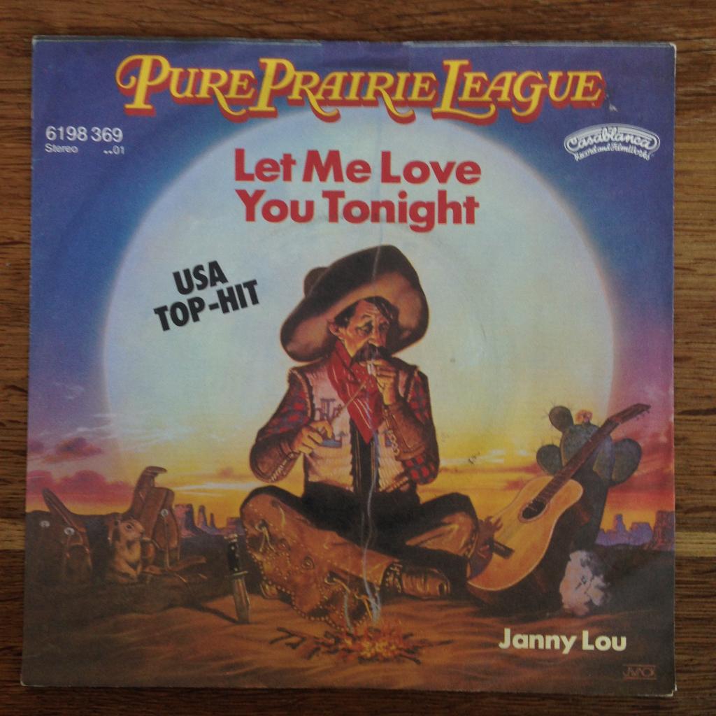 Pure Prairie League Let Me Love You Tonight 7" FH PS 80s, Gebruikt, 7 inch, Ophalen of Verzenden, Rock en Metal