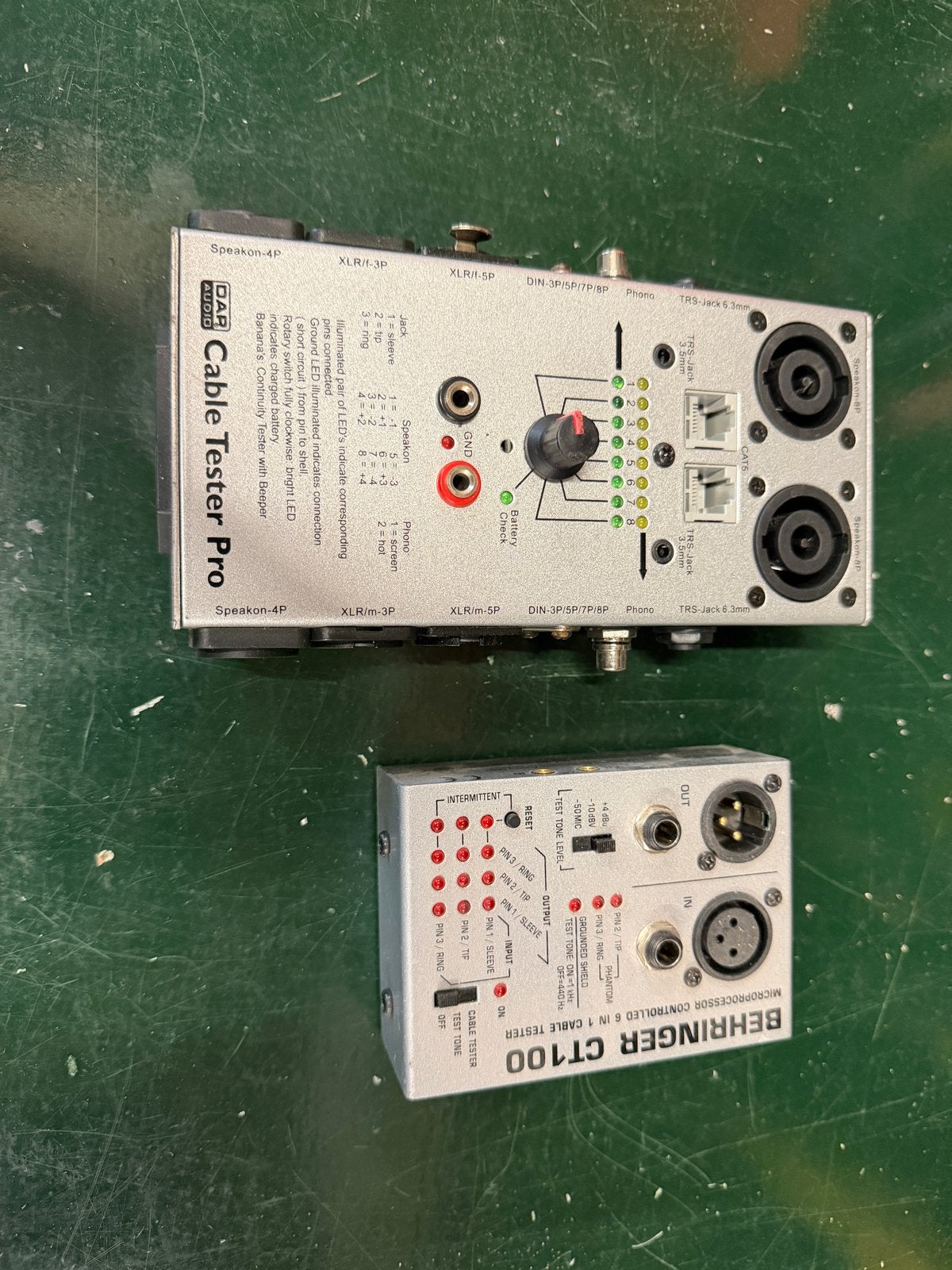 Audio Kabel Testers, Ophalen of Verzenden, Gebruikt