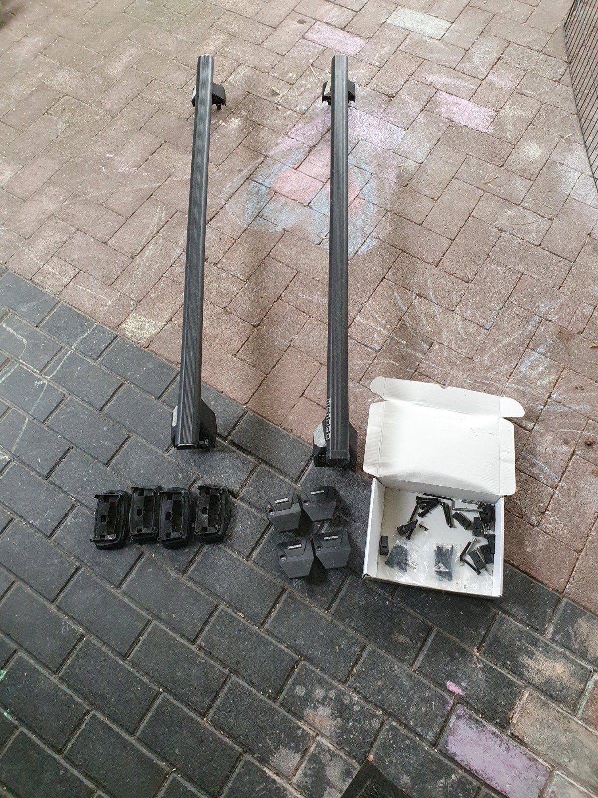 Menabo dakdragers - Gebruikt, Ophalen of Verzenden, Gebruikt