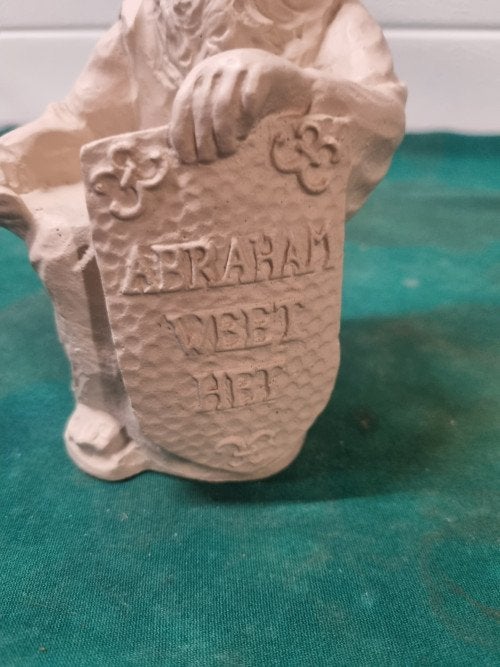 beeld abraham grijs ton's mosterd, Verzamelen, Ophalen of Verzenden