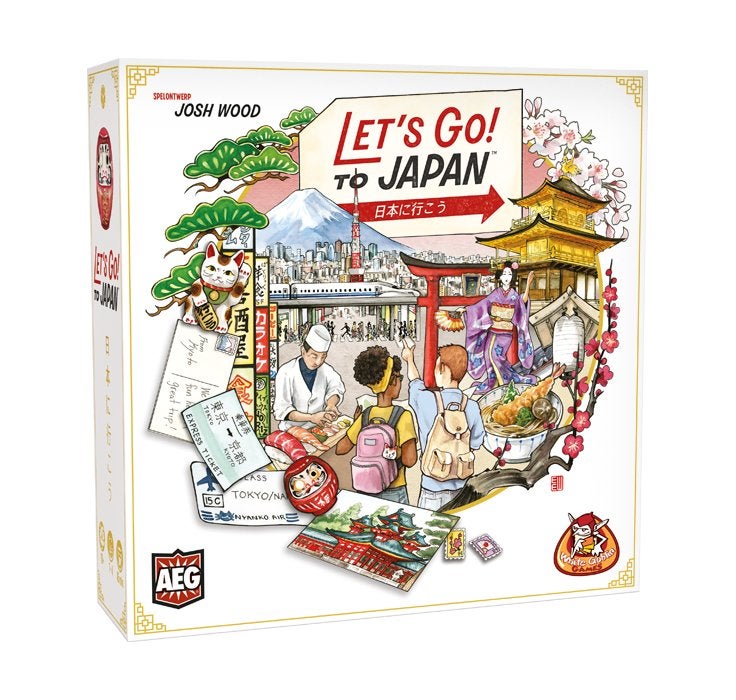 Let's go to Japan - Bordspel NIEUW, Een of twee spelers, Ophalen of Verzenden, Nieuw, White Goblin Games