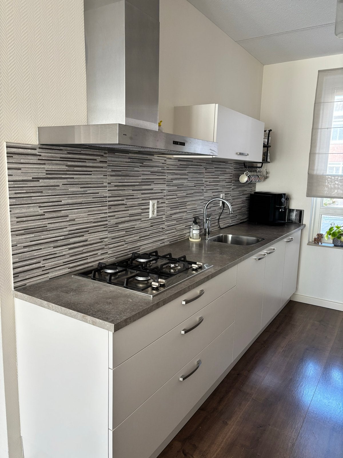 Binnenkort te koop! Bruynzeel Keuken uit 2015 met apparatuur, Huis en Inrichting, Keuken | Complete keukens, Ophalen, Gebruikt