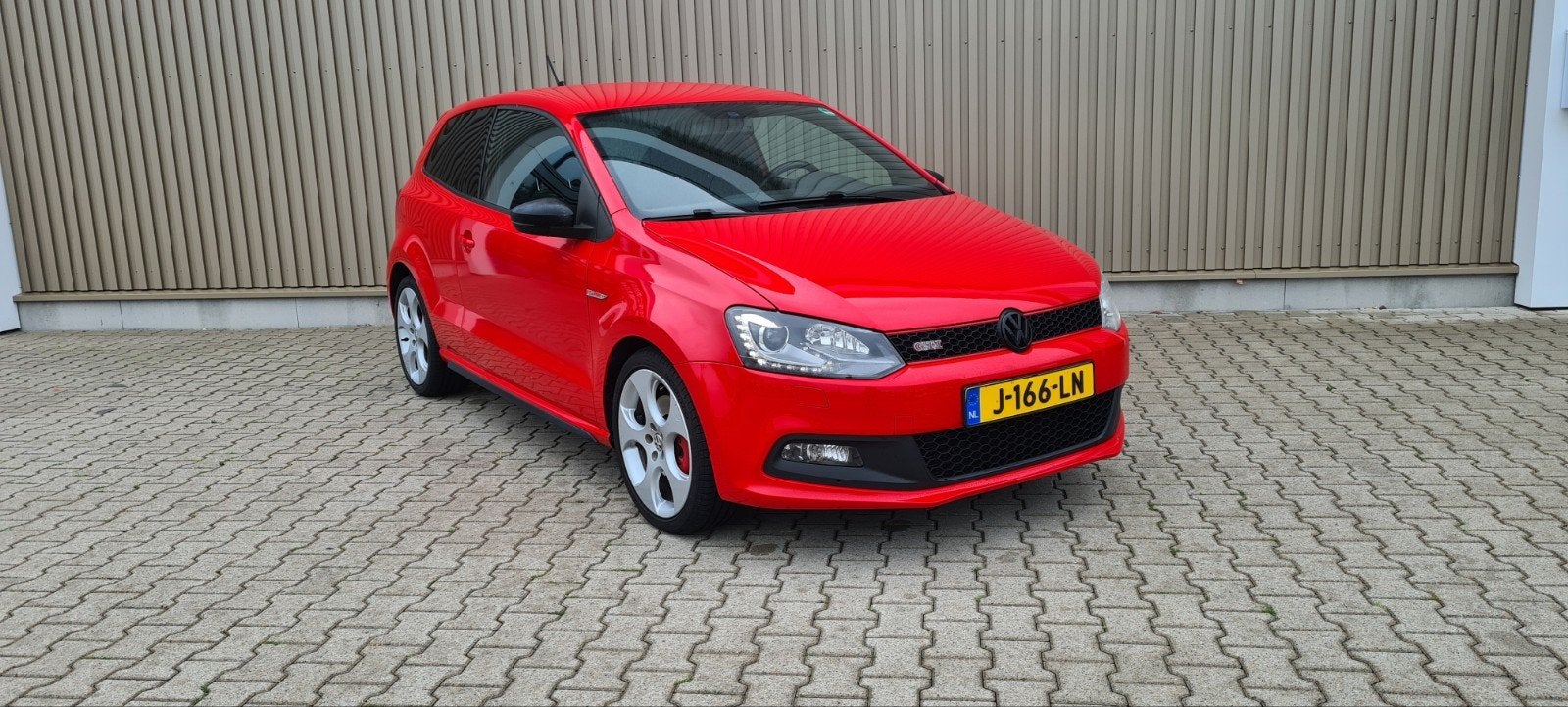 Volkswagen Polo 1.4 GTI 132KW DSG 2011 Rood, Auto's, Volkswagen, Bedrijf, Polo, Benzine, C, Hatchback, Automaat, Geïmporteerd