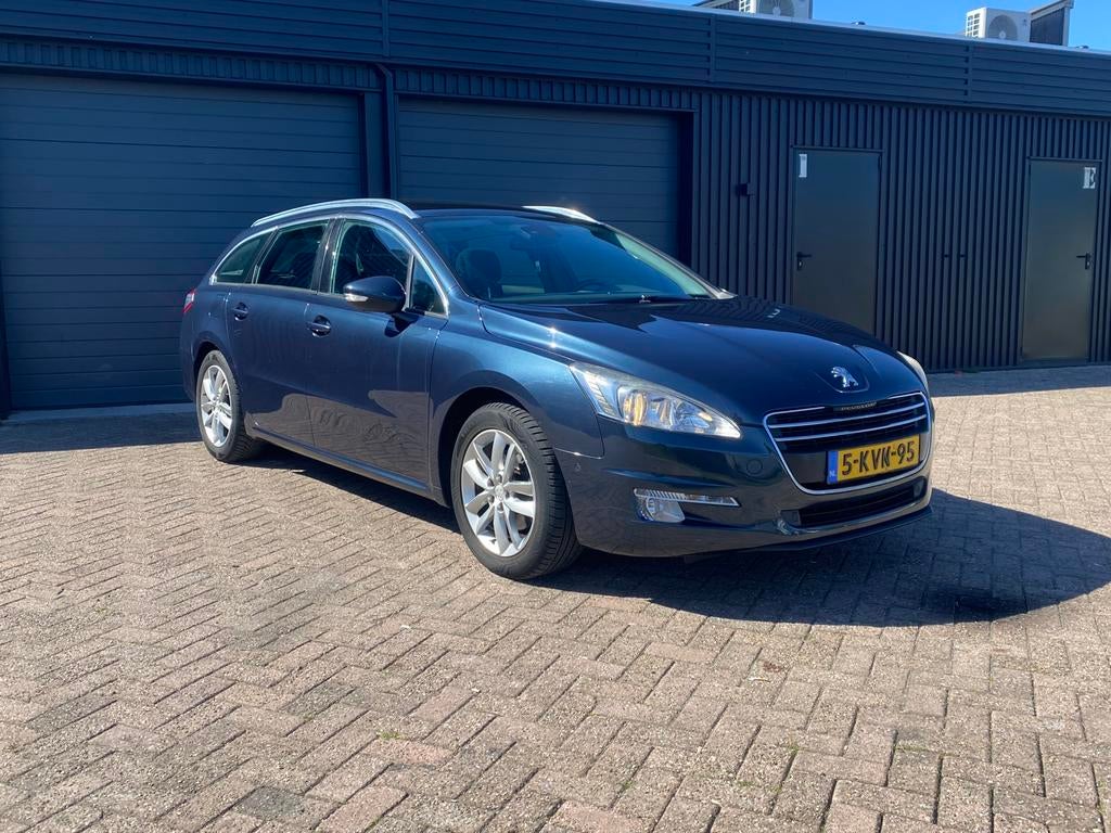 Peugeot 508 1.6T 2013 |PANO|CLIMATE|CRUISE|NAVI|, Voorwielaandrijving, 745 kg, Stof, Zwart