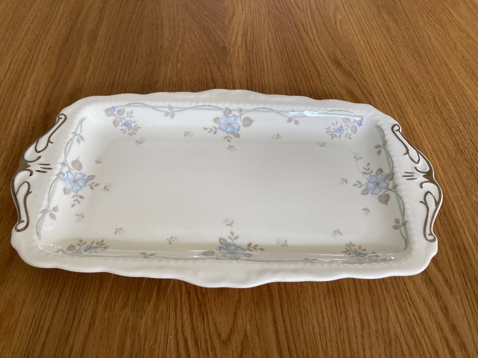 Serveerschaal  Royal Albert Satin Rose, Ophalen of Verzenden