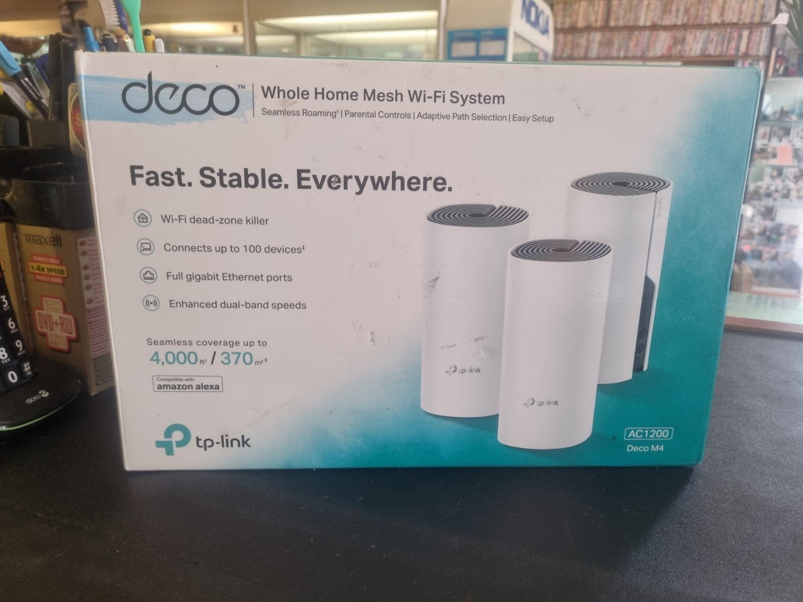 TP-Link Deco M4 AC1200, Router, Gebruikt, Ophalen of Verzenden, TP-Link Corporation Limited