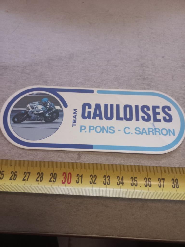 Team gauloises pons sarron, Verzamelen, Ophalen of Verzenden, Zo goed als nieuw