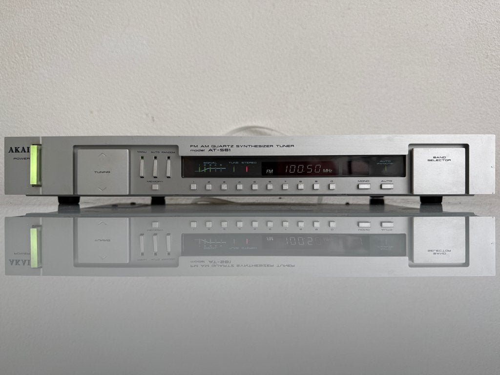 AKAI Synthesizer tuner Model AT-S61, Ophalen, Gebruikt