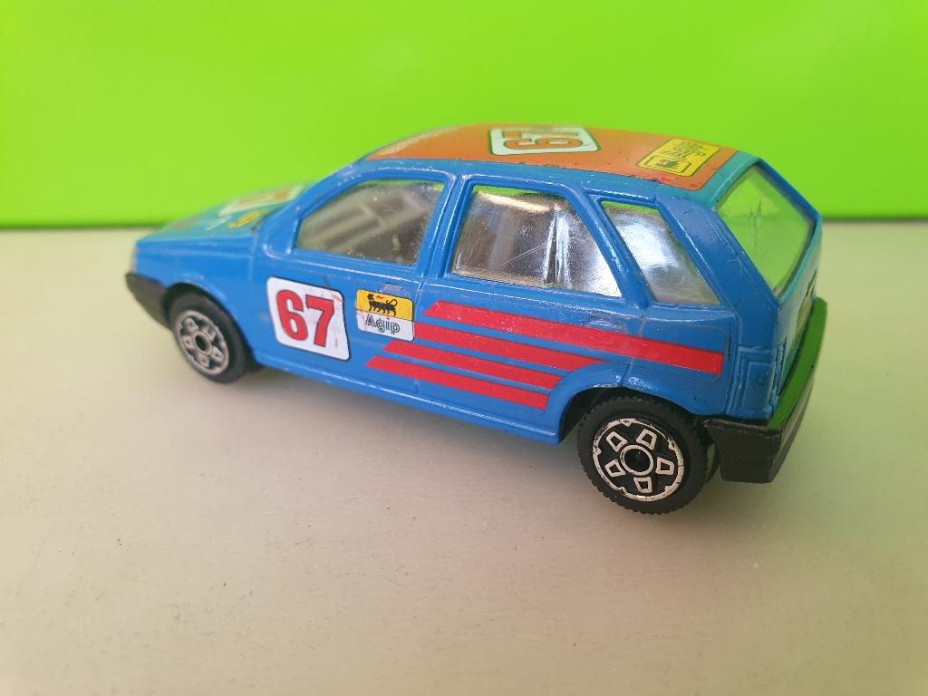 Bburago - Fiat Tipo Rally [blauw] 1/43 #1, Hobby en Vrije tijd, Modelauto's | 1:43, Ophalen of Verzenden, Gebruikt, Auto, Overige merken