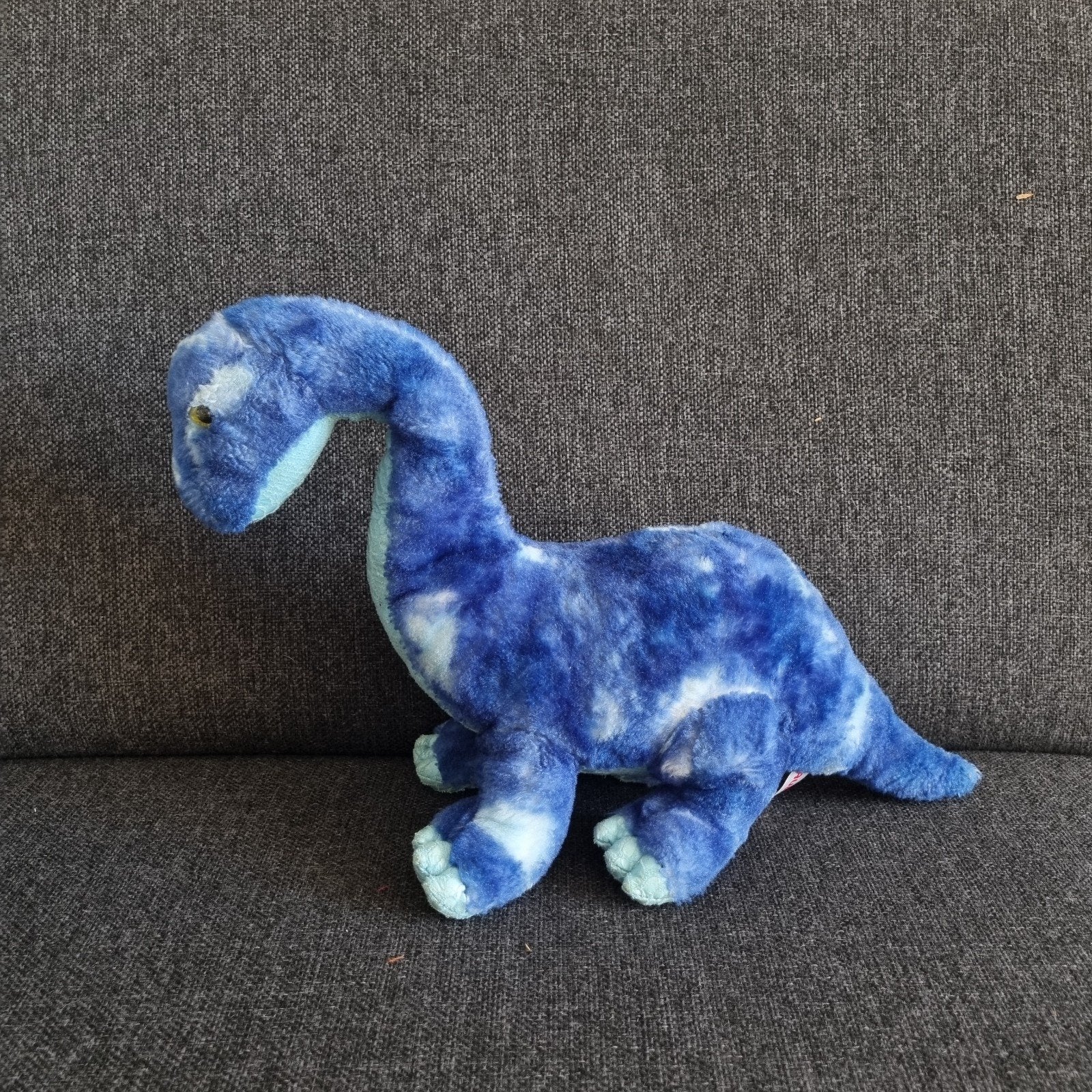 blauwe dino dinosaurus brachiosaurus dinosaur, Ophalen of Verzenden, Zo goed als nieuw