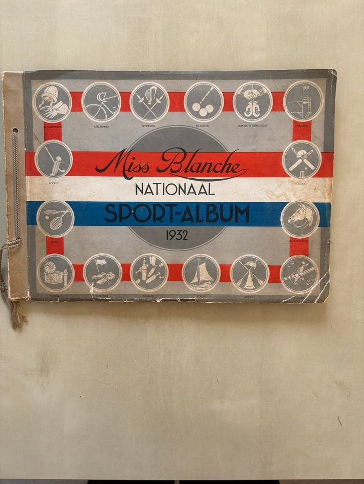 Miss Blanche Nationaal Sport-Album 1932 - Vintage, Ophalen of Verzenden, Gelezen, Overige sporten