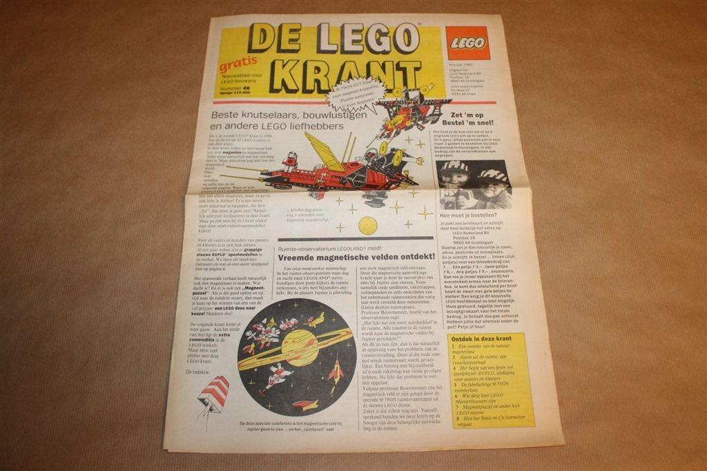 De Lego Krant - Nr. 46 - 1990, Ophalen of Verzenden, Zo goed als nieuw