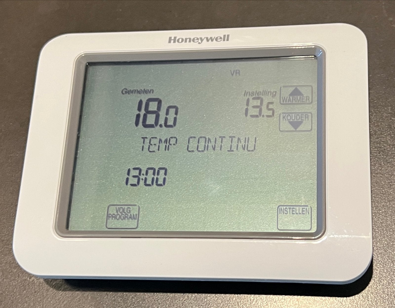 Honeywell TH8200G1004 thermostaat, Doe-het-zelf en Verbouw, Thermostaten, Ophalen, Slimme thermostaat, Zo goed als nieuw