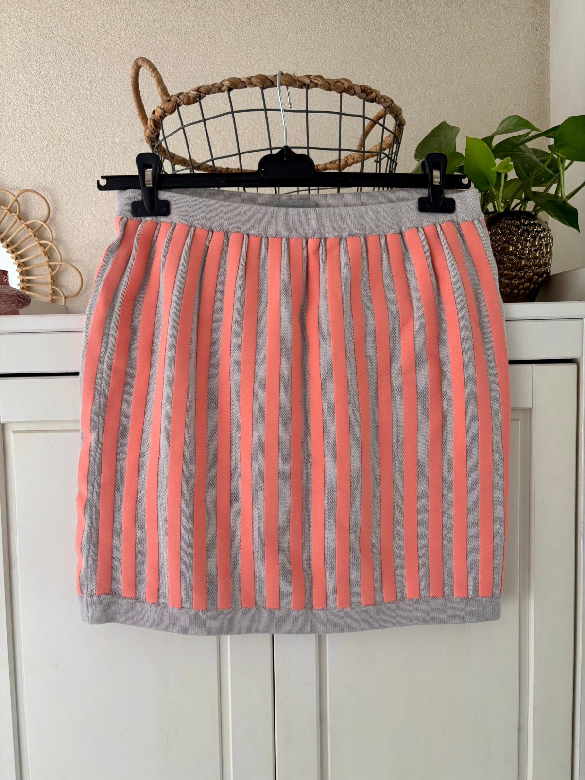 COS katoen wollen rokje maat M, Kleding | Dames, Rokken, Maat 38/40 (M), Oranje, Ophalen of Verzenden, Zo goed als nieuw