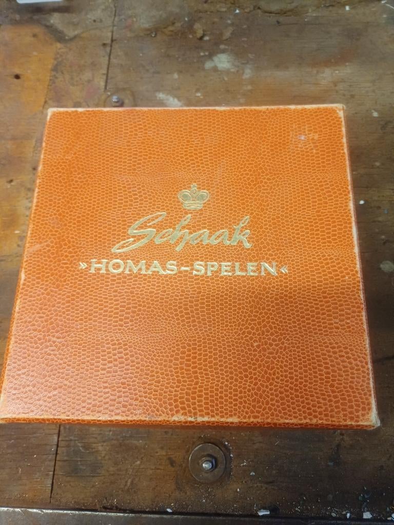 Vintage Schaakspel Homas-Spelen, Hobby en Vrije tijd, Gezelschapsspellen | Bordspellen, Ophalen of Verzenden, Gebruikt
