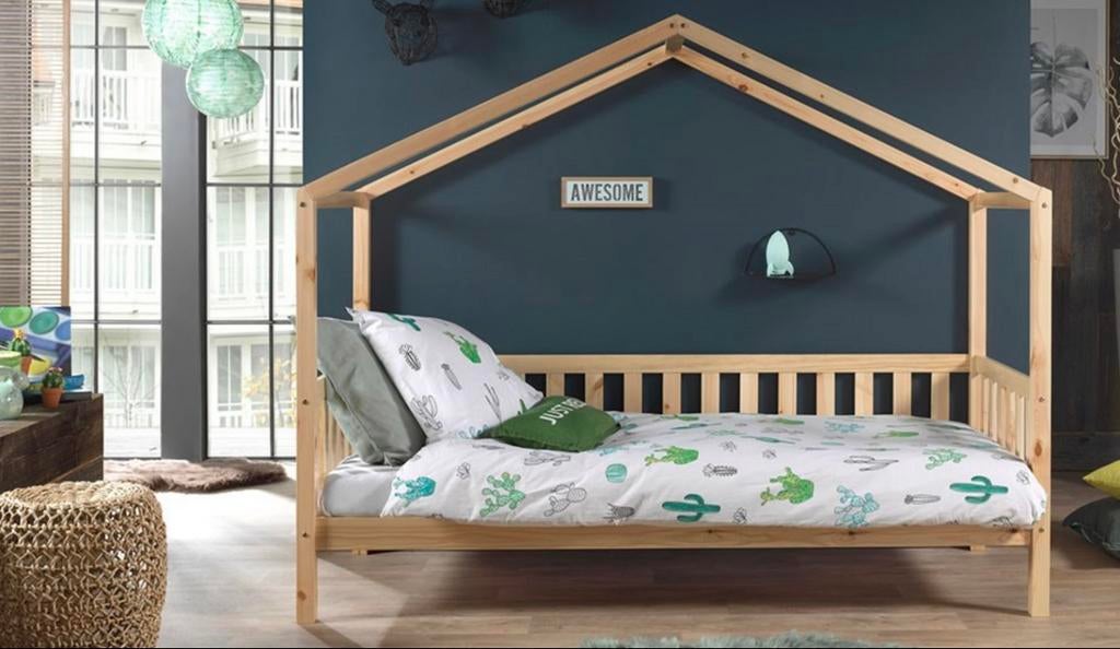 Bed, Ophalen of Verzenden, Zo goed als nieuw, 180 cm of meer, Minder dan 70 cm