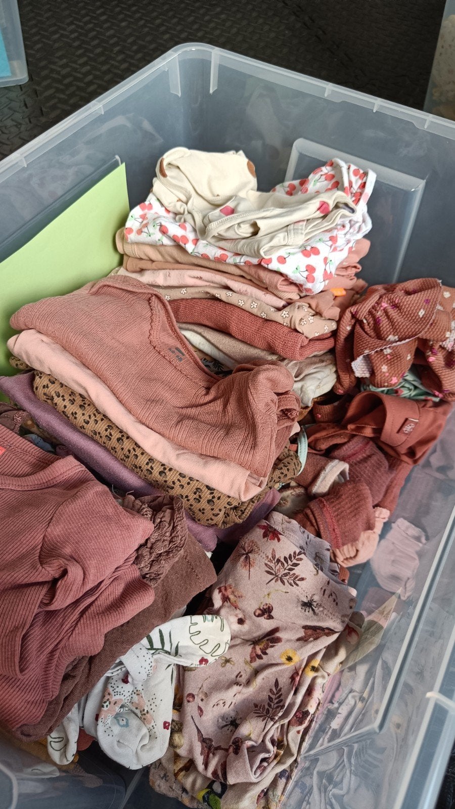 Kledingpakket baby meisjes maat 62/68 - oud roze, paars, Ophalen of Verzenden, Gebruikt, Hema, Prenatal, Name It, Meisje