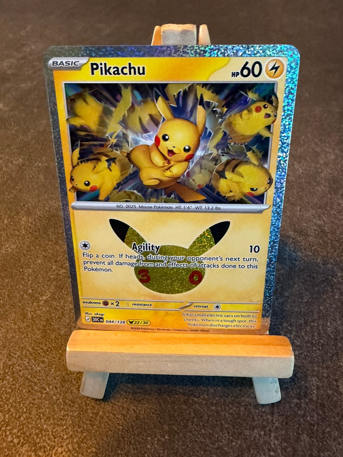 Pikachu 44 (22/30) Pokémon Celebration 30th, Ophalen of Verzenden, Zo goed als nieuw