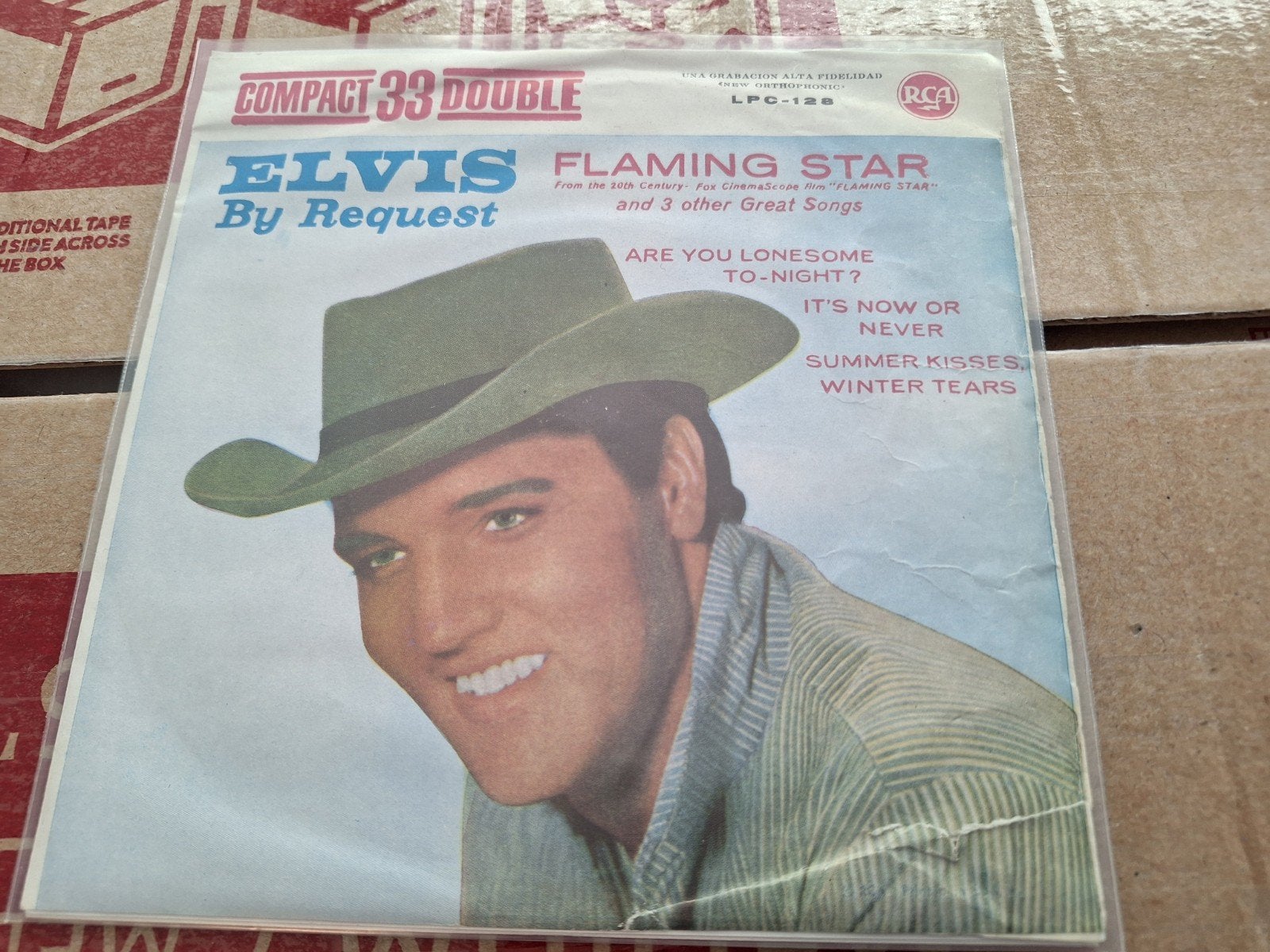 Elvis Presley - Flaming Star / Summer Kisses, Winter Tears, Verzenden, Gebruikt, 7 inch