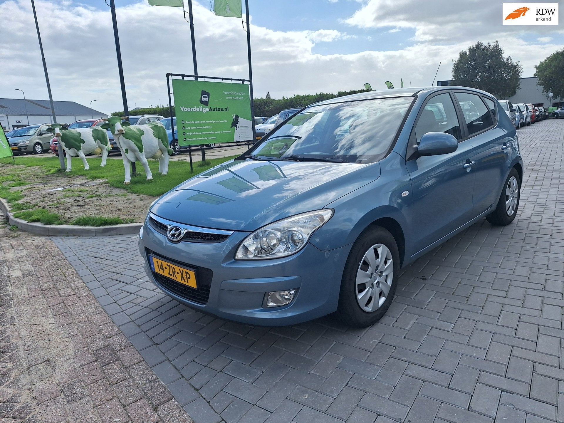 Hyundai I30 1.6i Dynamic / AUTOMAAT / Super nette auto, Auto's, Gebruikt, 1591 cc, Blauw, 122 pk