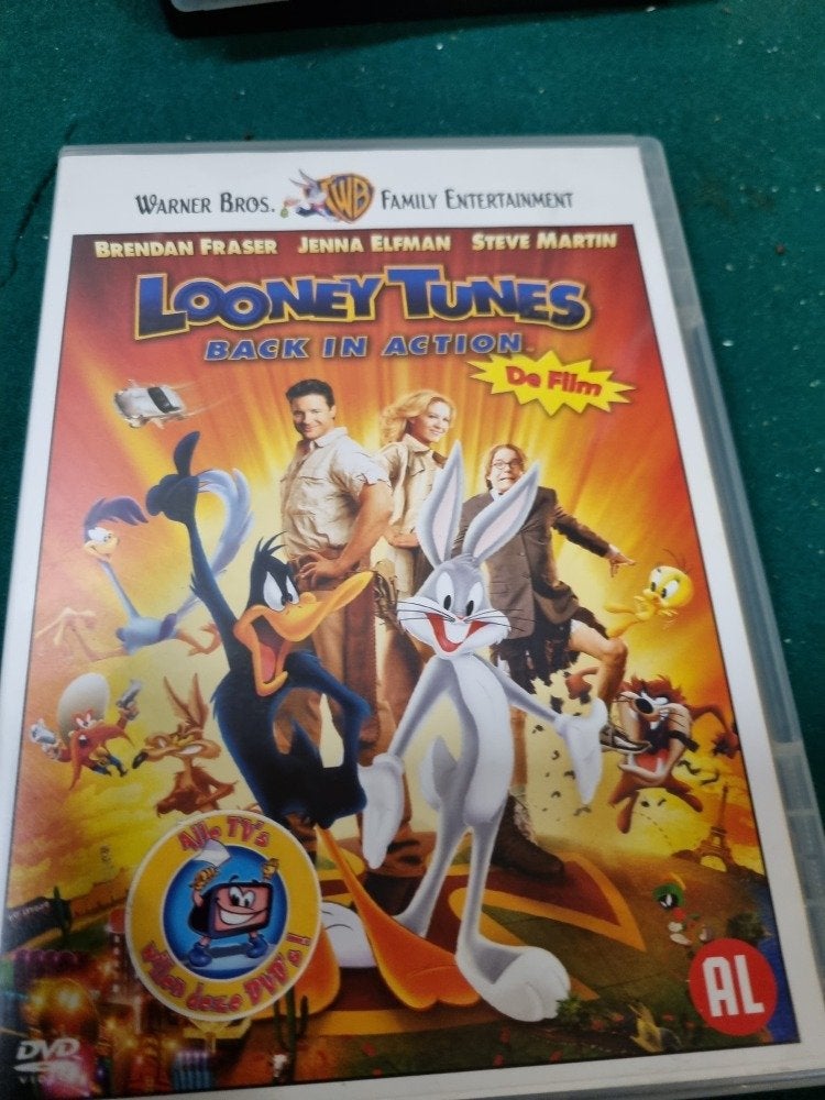 dvd looney tunes back in action, Ophalen of Verzenden