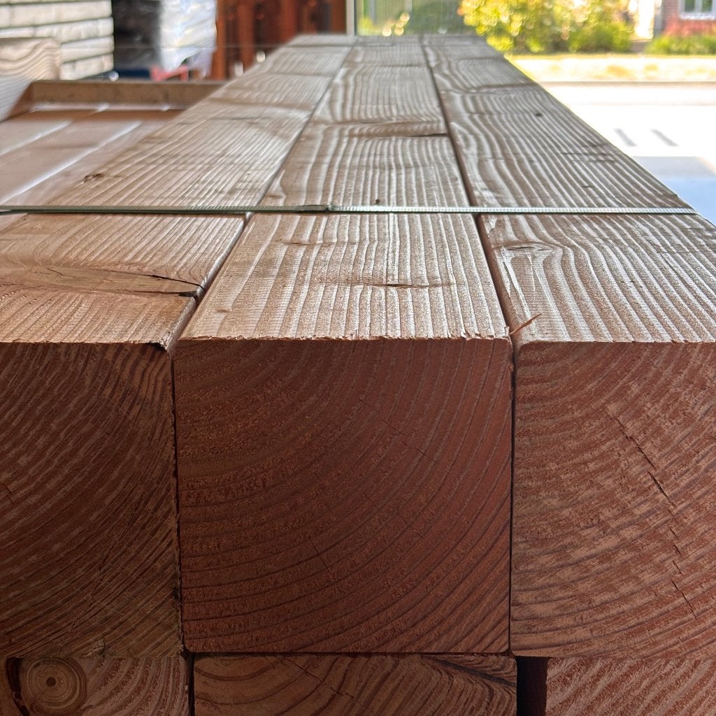Douglas paal geschaafd 12 x 12 x 250 cm, Tuin en Terras, Palen, Balken en Planken, Ophalen, Nieuw, 250 cm of meer, Palen