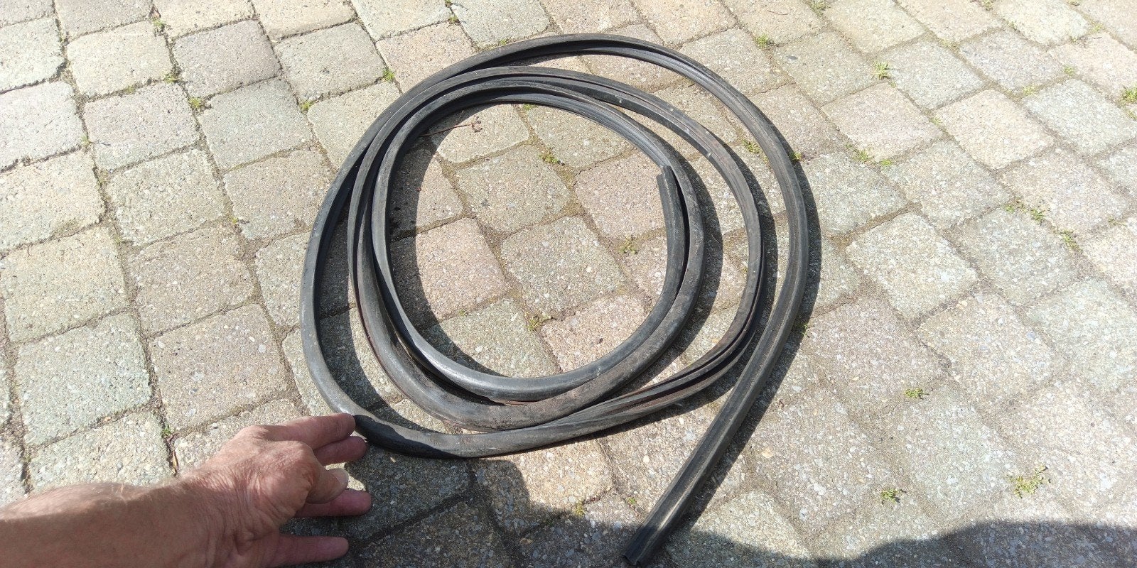 Achterklep rubber Volvo 140/144/142 station 3 meter, Achterklep, Nieuw, Ophalen of Verzenden, Volvo