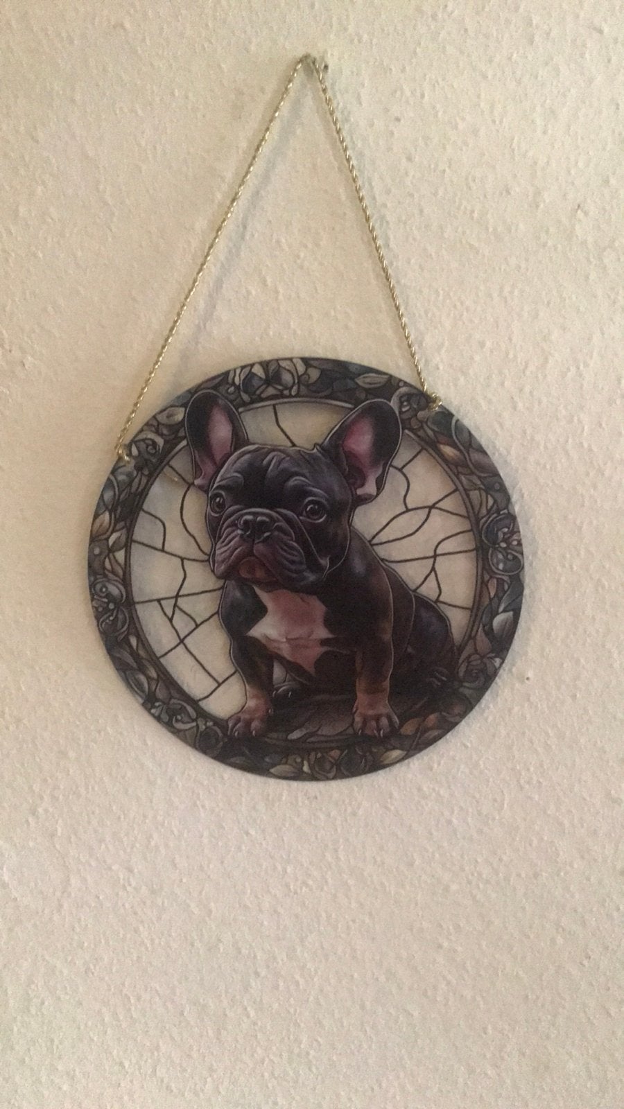 Raamhanger zonnevanger Franse bulldog, Ophalen of Verzenden, Zo goed als nieuw