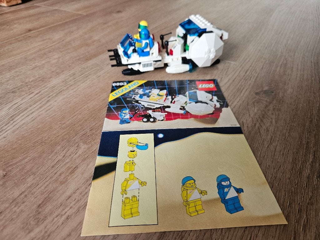 Lego 3893 Futuron Orion II Hyperspace 1987, Kinderen en Baby's, Lego, Ophalen of Verzenden, Zo goed als nieuw, Space