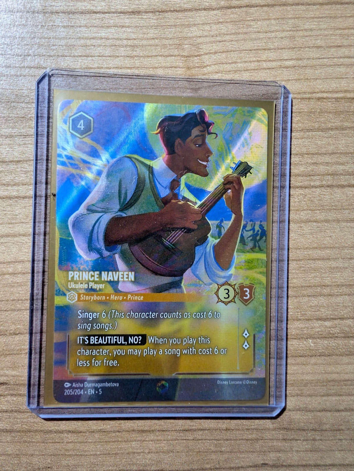 Lorcana - Prince Naveen Ukulele Player, Ophalen of Verzenden, Nieuw, Meerdere kaarten