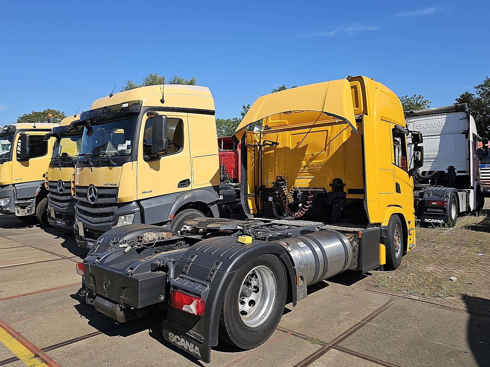 SCANIA G410 lng, Auto's, Automaat, Euro 6, Scania, CNG (Aardgas)