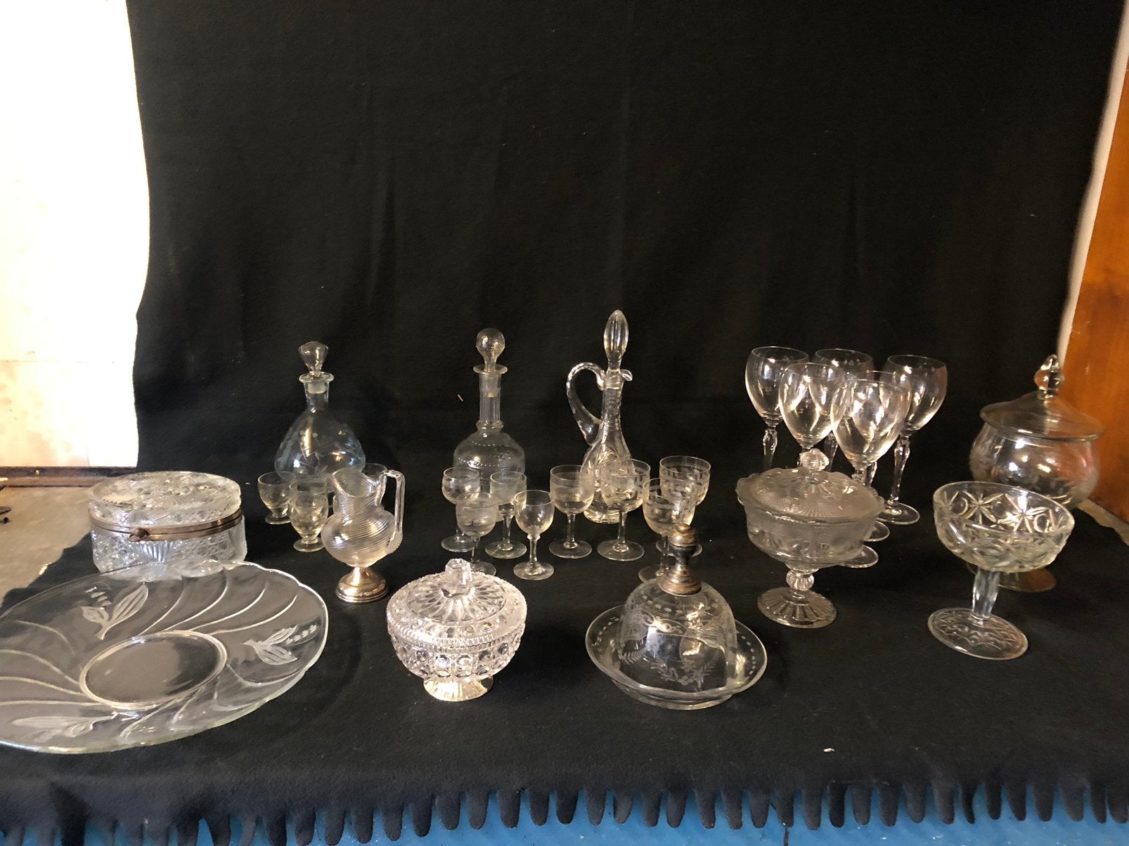 cristal, Ophalen