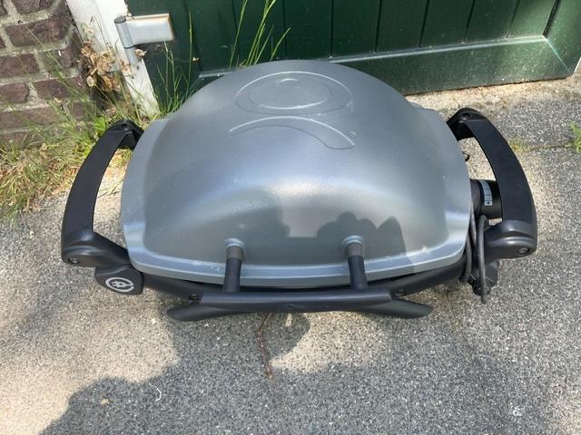 Weber bbq elektrisch, Tuin en Terras, Elektrische barbecues, Ophalen, Gebruikt, Weber