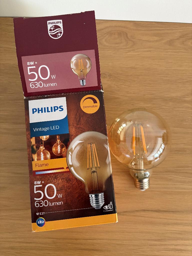 philips vintage led, Led-lamp, Vintage, Nieuw, E27 (groot)