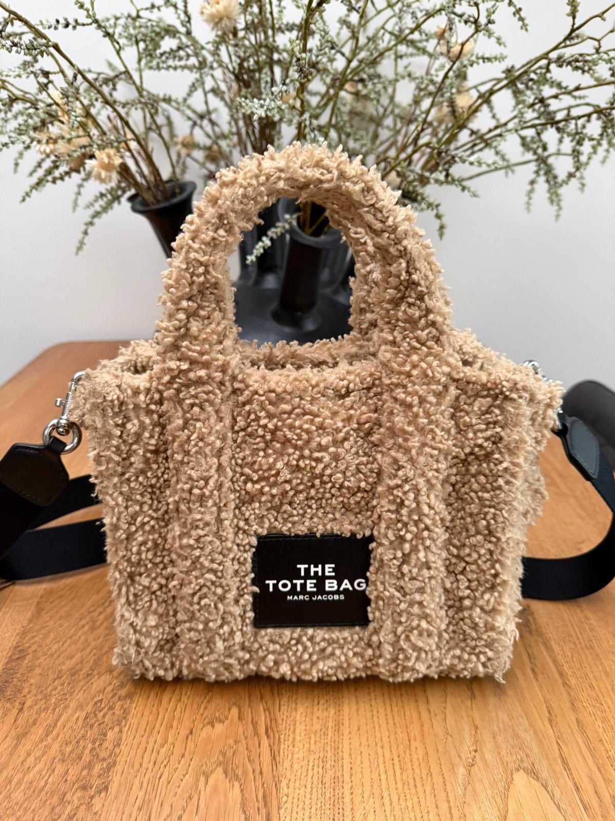 Marc jacobs the tote bag teddy beige, Ophalen of Verzenden, Zo goed als nieuw