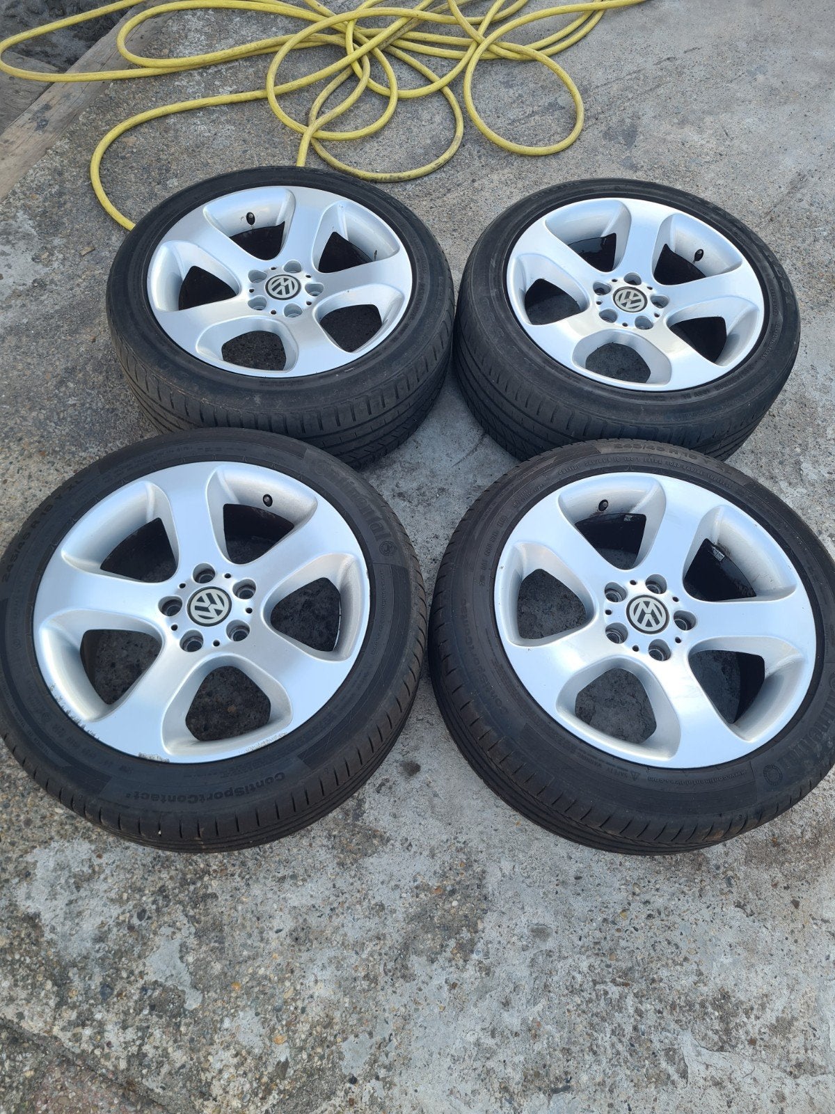 Diverse volkswagen en audi velgensets lichtmetaal, Auto-onderdelen, Banden en Velgen, Ophalen, 18 inch, Banden en Velgen, Personenwagen