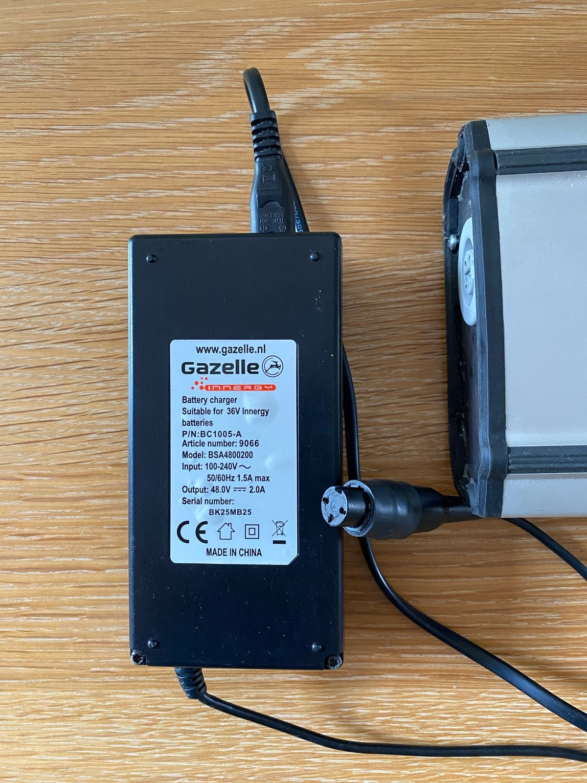 Gazelle Medeo Innergy E-bike Accu met Oplader, Gebruikt