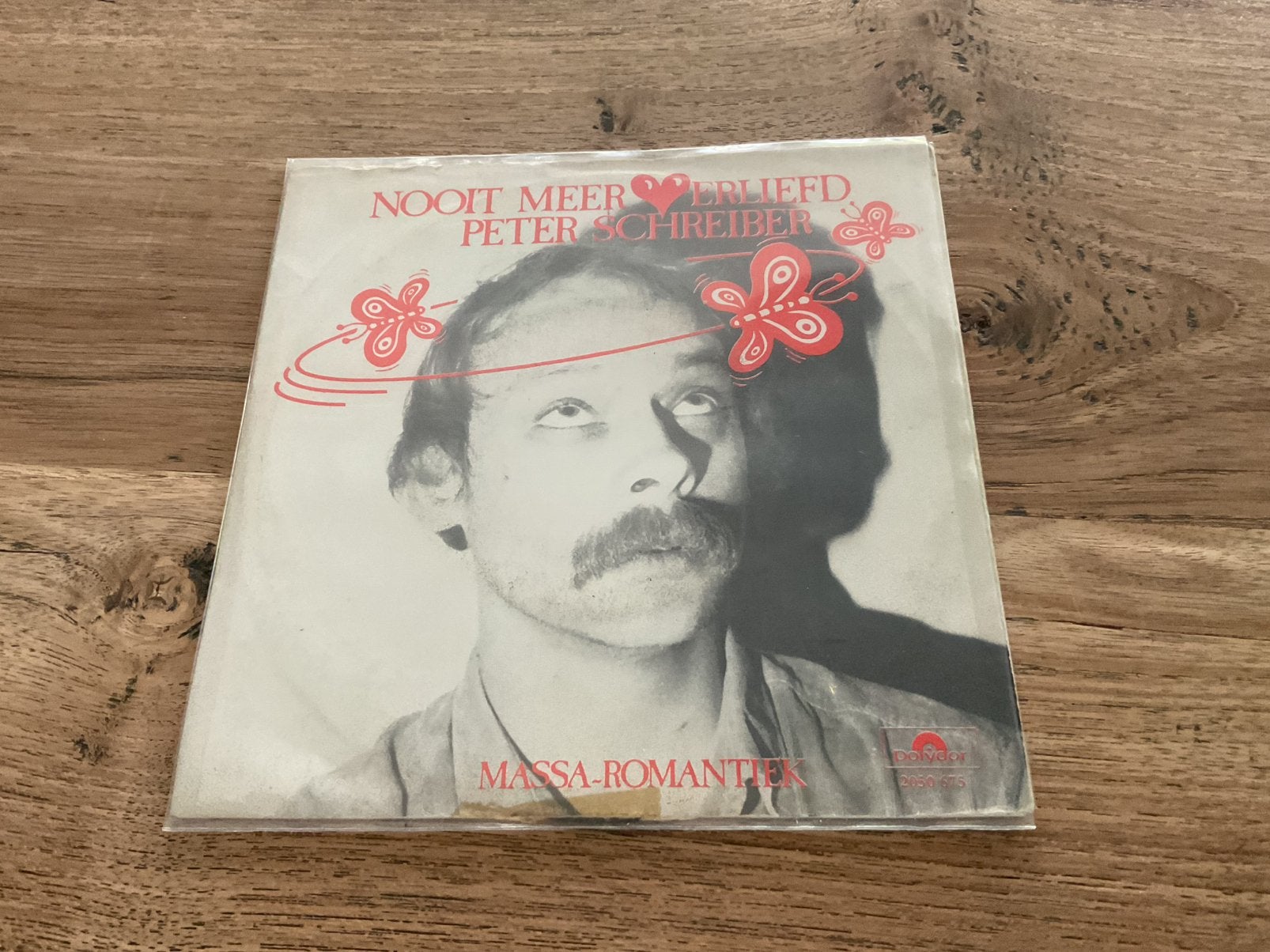 Peter Schreiber, Nooit meer verliefd, Ophalen of Verzenden, 7 inch, Nederlandstalig