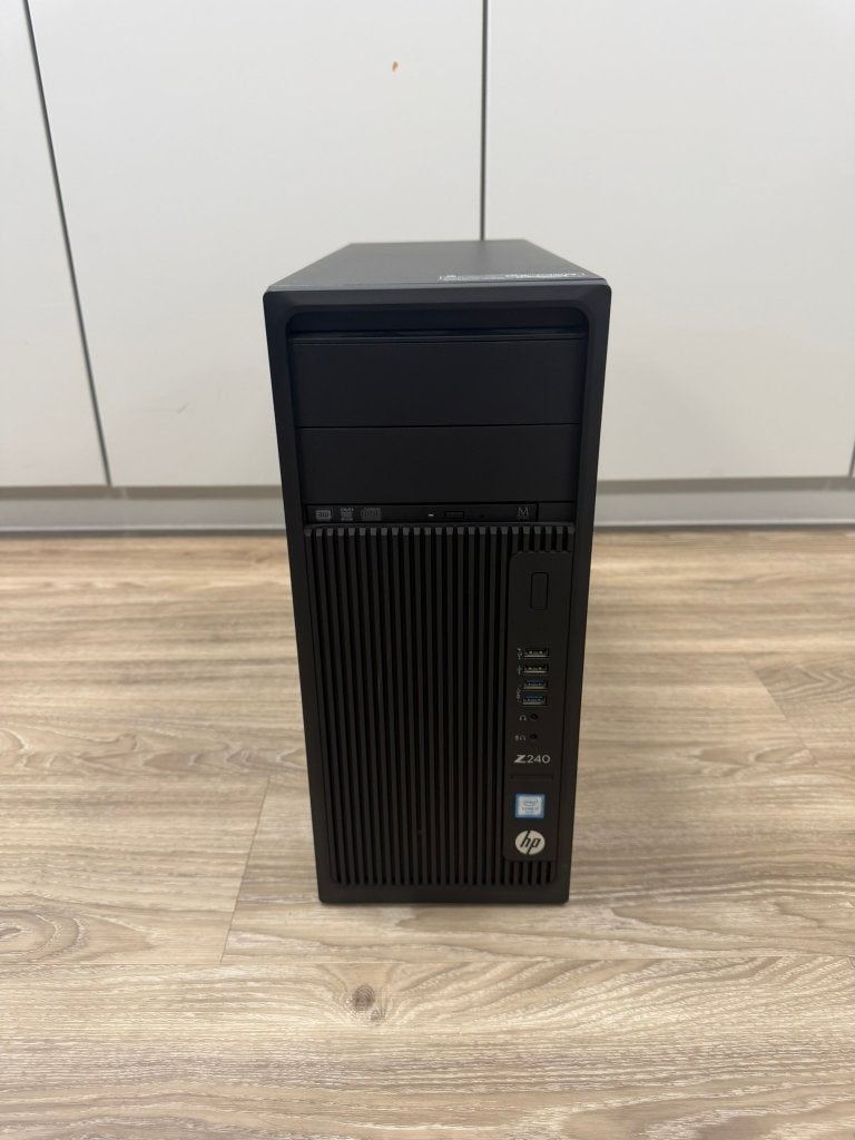 HP Z240 Tower Workstation, Gebruikt, HP Z Series, Ophalen of Verzenden, HDD