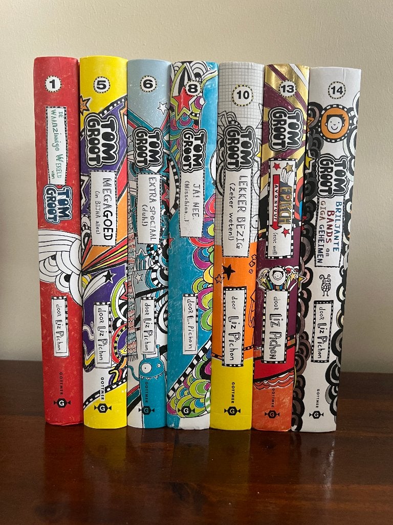 Tom Groot boeken - losse delen, Boeken, Ophalen of Verzenden, Zo goed als nieuw, Liz Pichon, Fictie algemeen