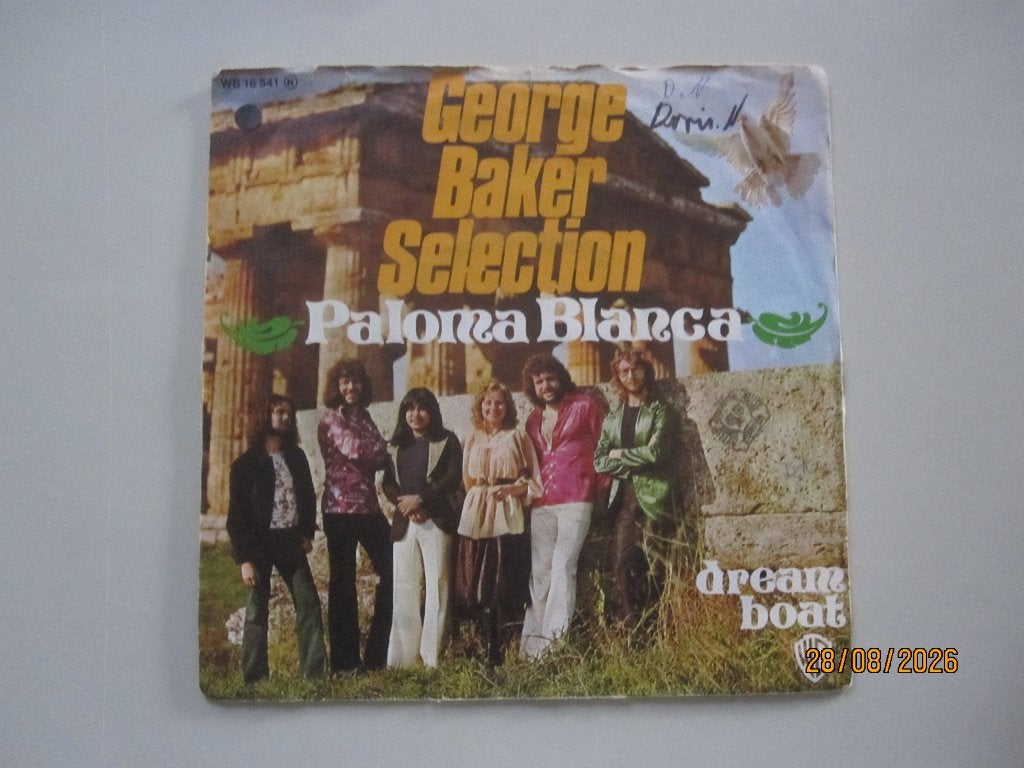 GEORGE BAKER SELECTION -  paloma blanca - vinyl 7", Gebruikt, 7 inch, Ophalen of Verzenden, Pop