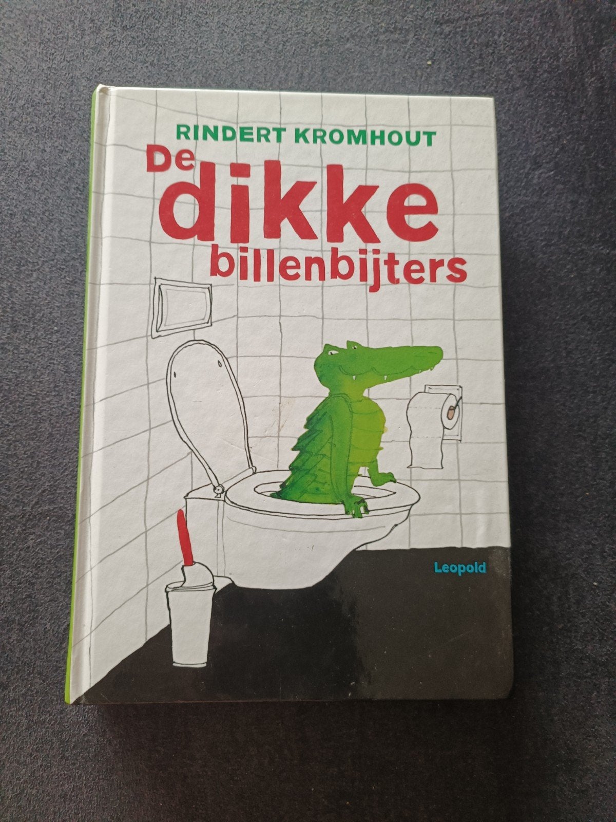 De dikke billenbijters - Rindert Kromhout, Boeken, Ophalen of Verzenden, Zo goed als nieuw, Rindert Kromhout, Fictie algemeen