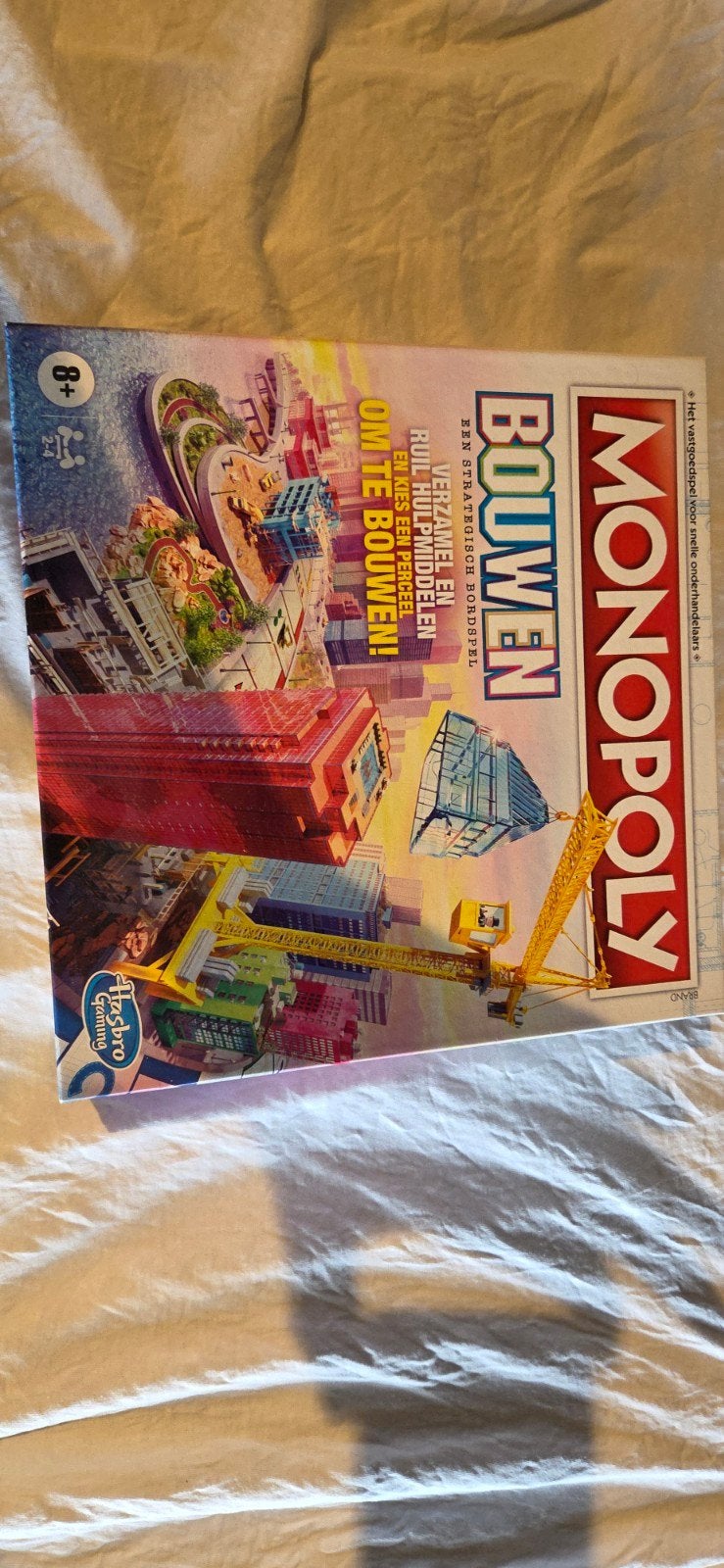 Monopoly Bouwen, Drie of vier spelers, Ophalen of Verzenden, Nieuw, Hasbro Gaming