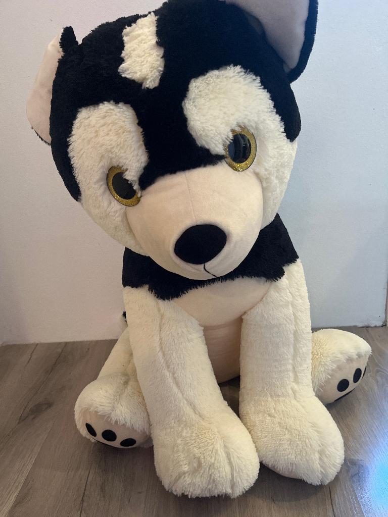 Knuffel hond groot, Ophalen, Zo goed als nieuw, Hond
