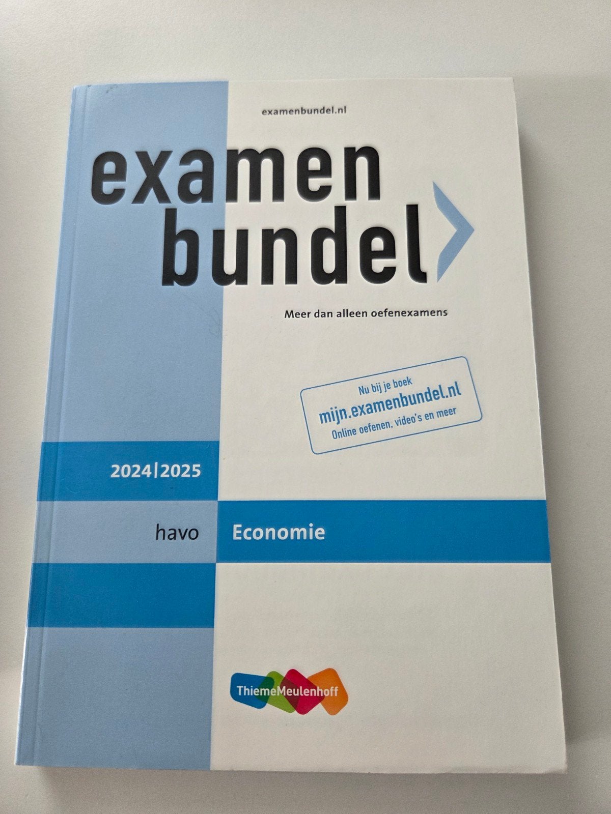 Examenbundel havo Economie 2024/2025, Boeken, Schoolboeken, Ophalen of Verzenden, Nieuw, HAVO, Economie