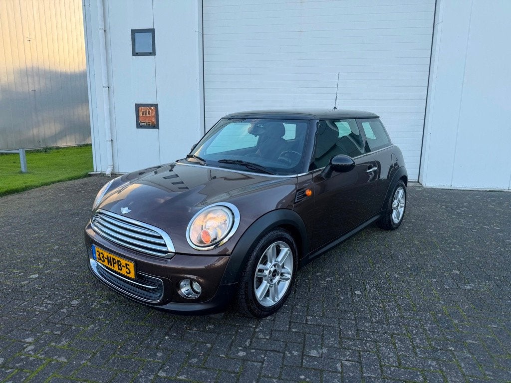 Mini 3-Deurs 1.6 Cooper Chili 2010 onderhouden Airco, Voorwielaandrijving, Euro 5, 4 cilinders, Bruin